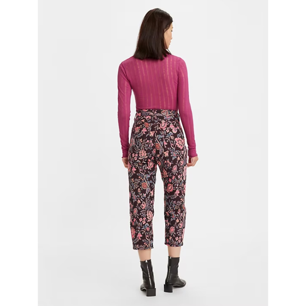 Levi’s Made & Crafted Safari Tapestry Barrel High Rise Pants - Picture 2 of 15